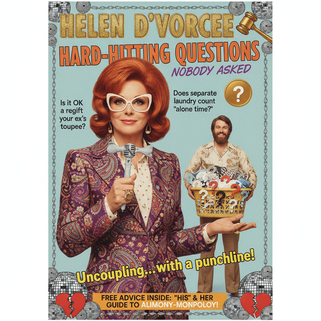 Helen D'Vorcee tackles the hard-hitting questions nobody asked