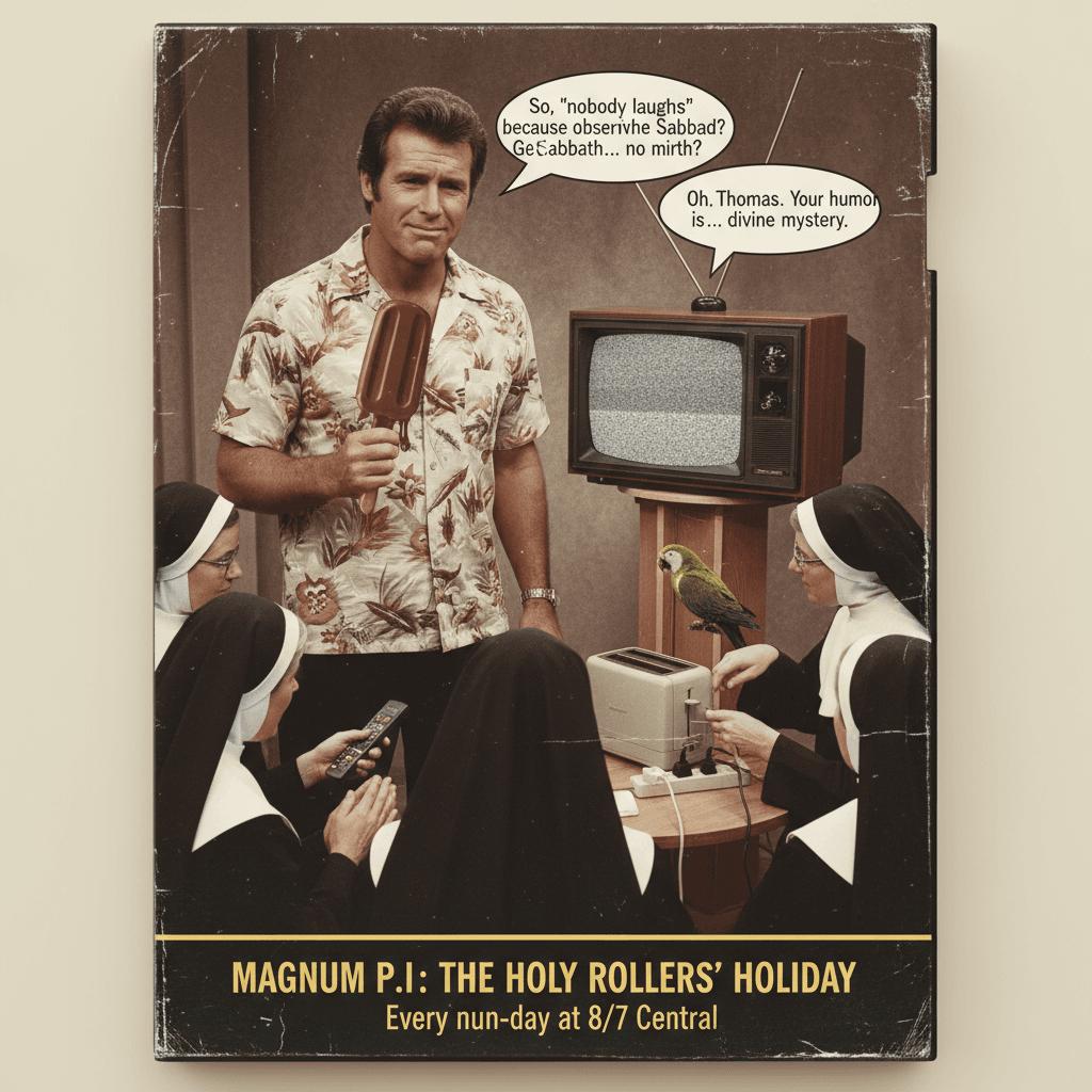 Magnum discovers nuns observe Sabbath, nobody laughs