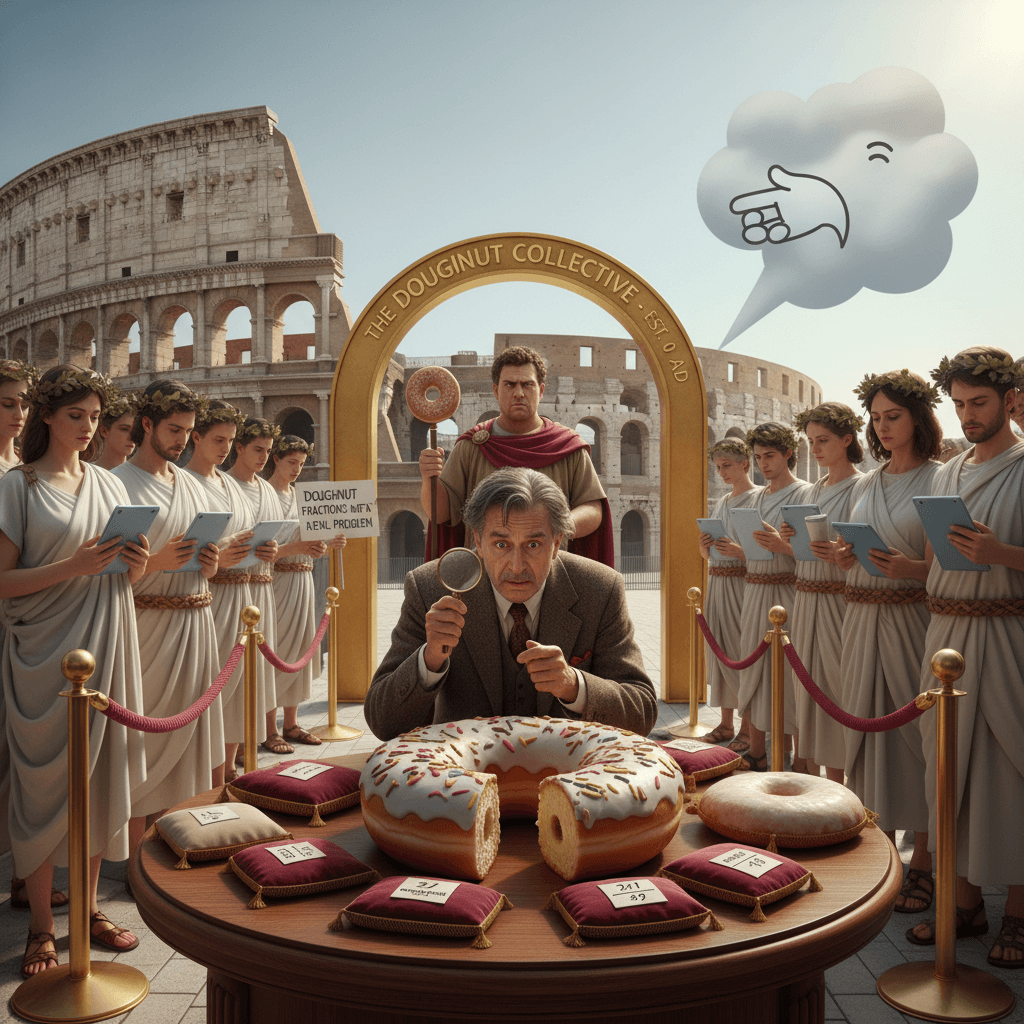 man discovers fractional doughnut appreciation, civilization remains unmoved