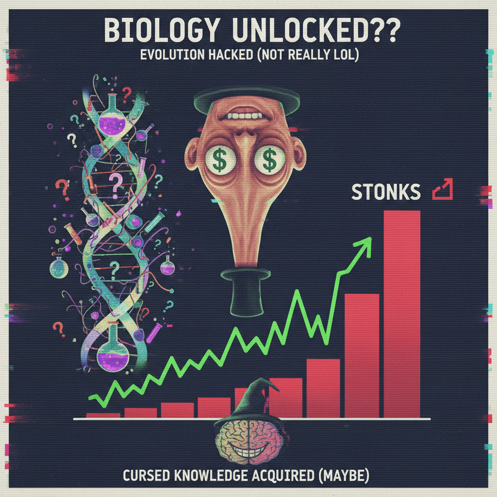 chin up, we've cracked the evolutionary code (we haven't)
