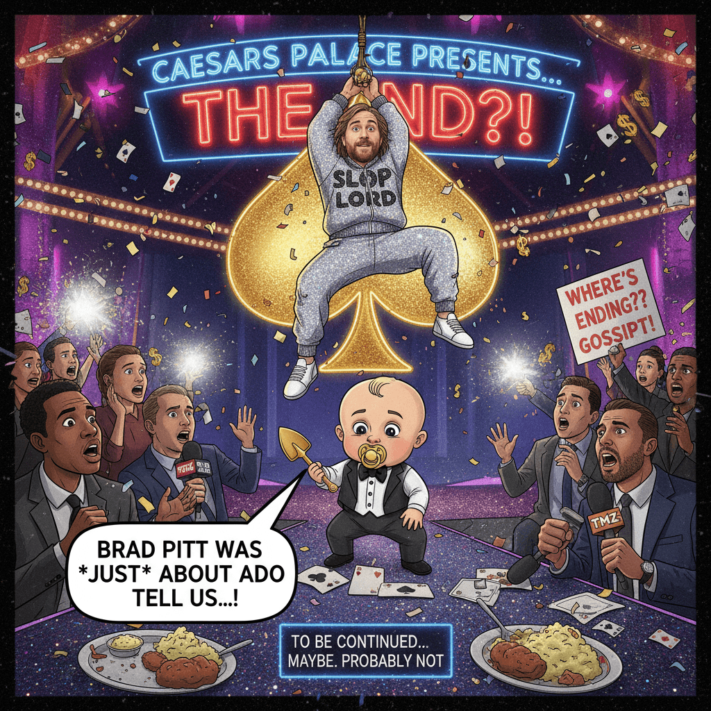 unfinished story about babysitting spade, leaves us hanging like a true slop lord