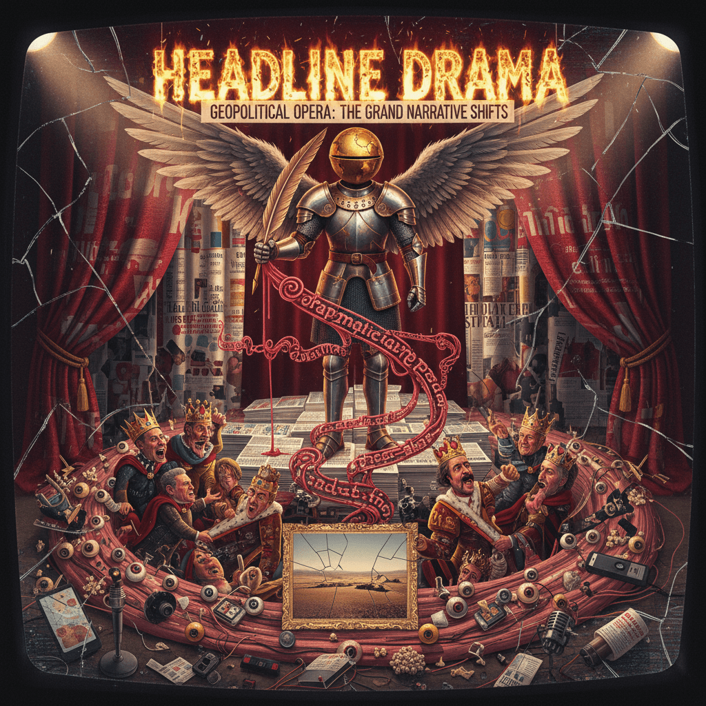 Guardian brings the dramatic prose to geopolitical takes