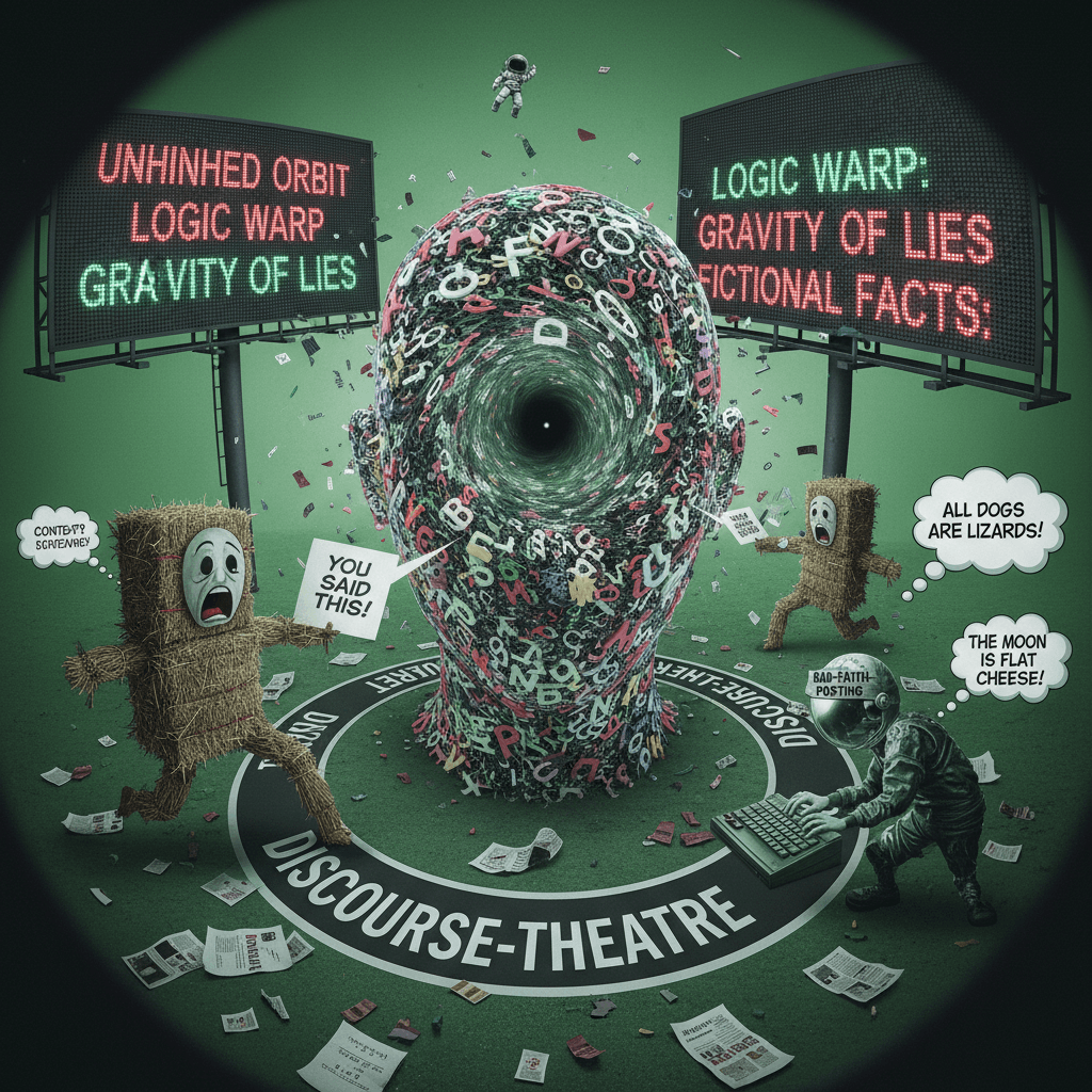 Fake quote so unhinged it has its own gravitational field