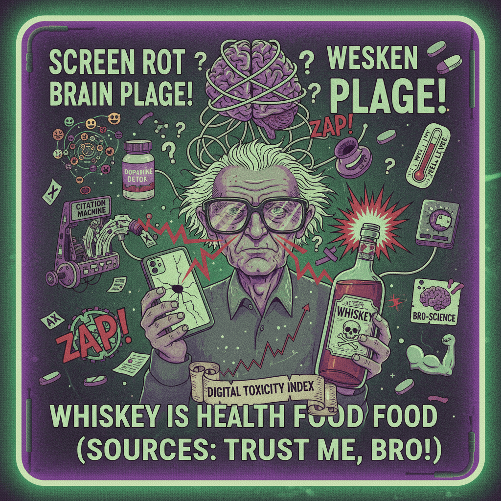 TikTok worse than whiskey, trust me bro + citations