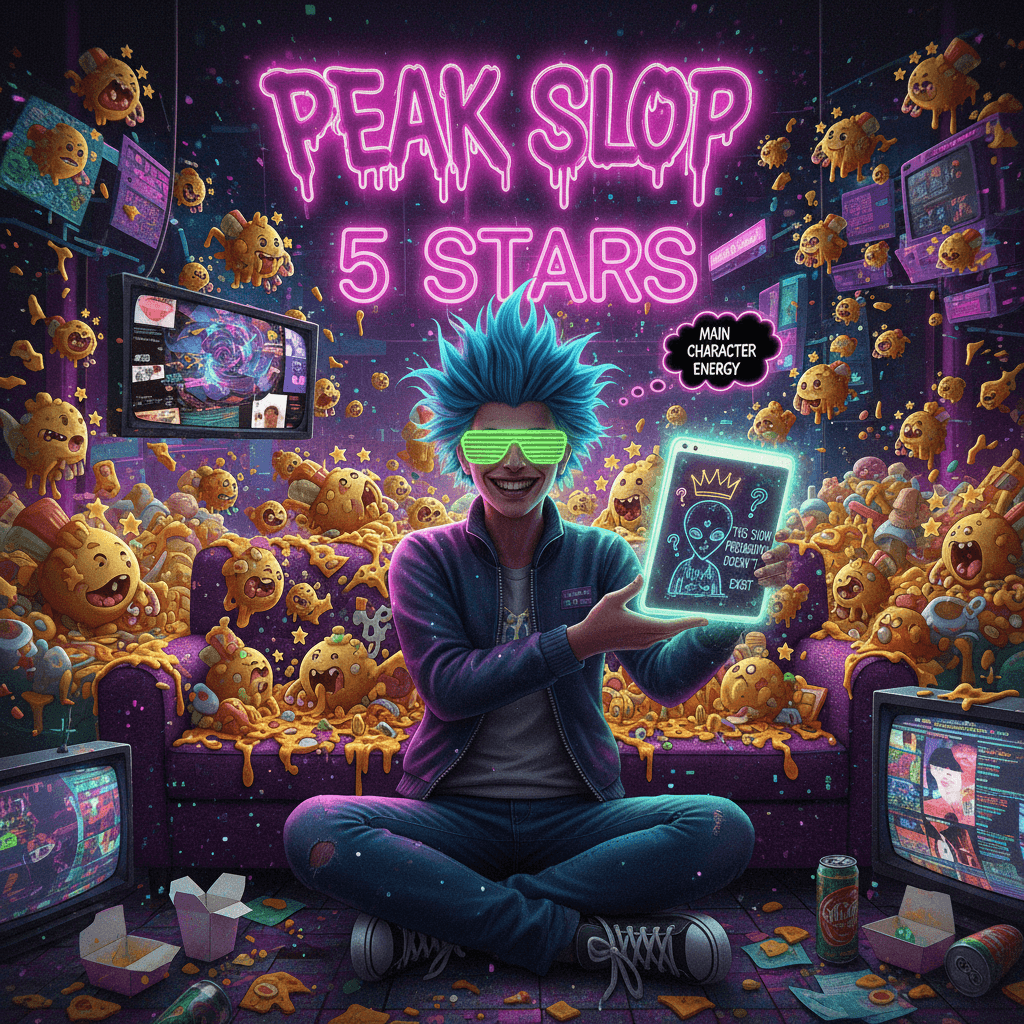 peak slop: five stars for a show that probably doesn't exist