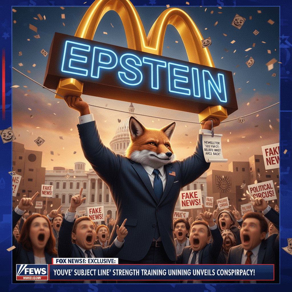 newsletter subject line doing heavy lifting to seem relevant