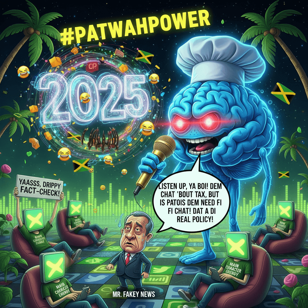 AI writes political factcheck in Jamaican patois, because 2025 internet