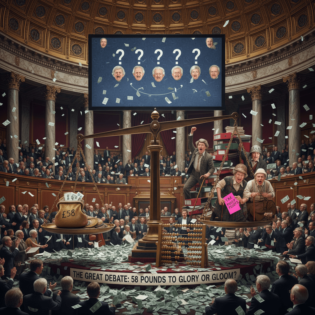 Government spends millions debating how to save retirees 58 quid