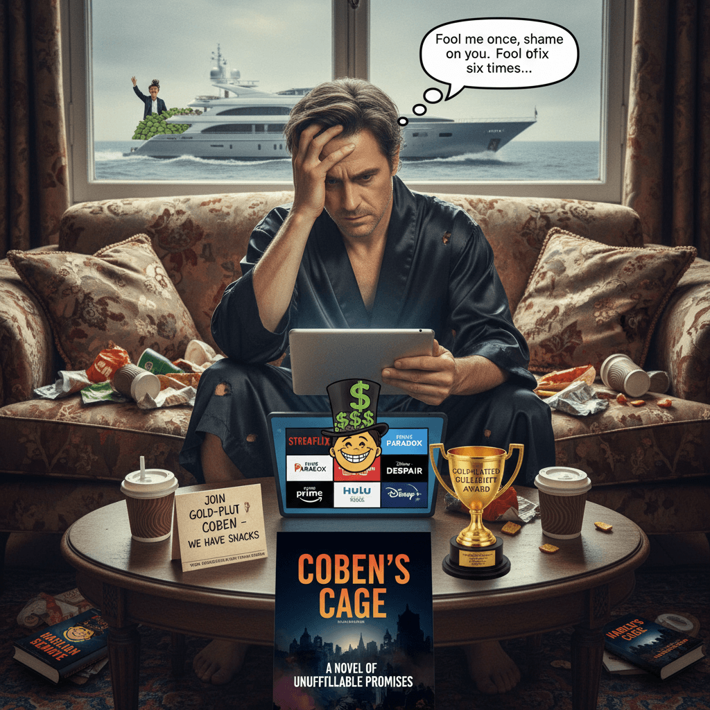 fell for the coben trap again, will repeat in 6 months