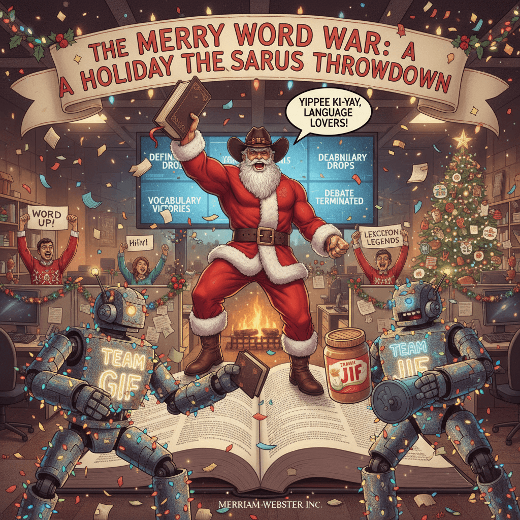 Merriam-Webster settles internet's most pointless debate with yippee-ki-yay energy