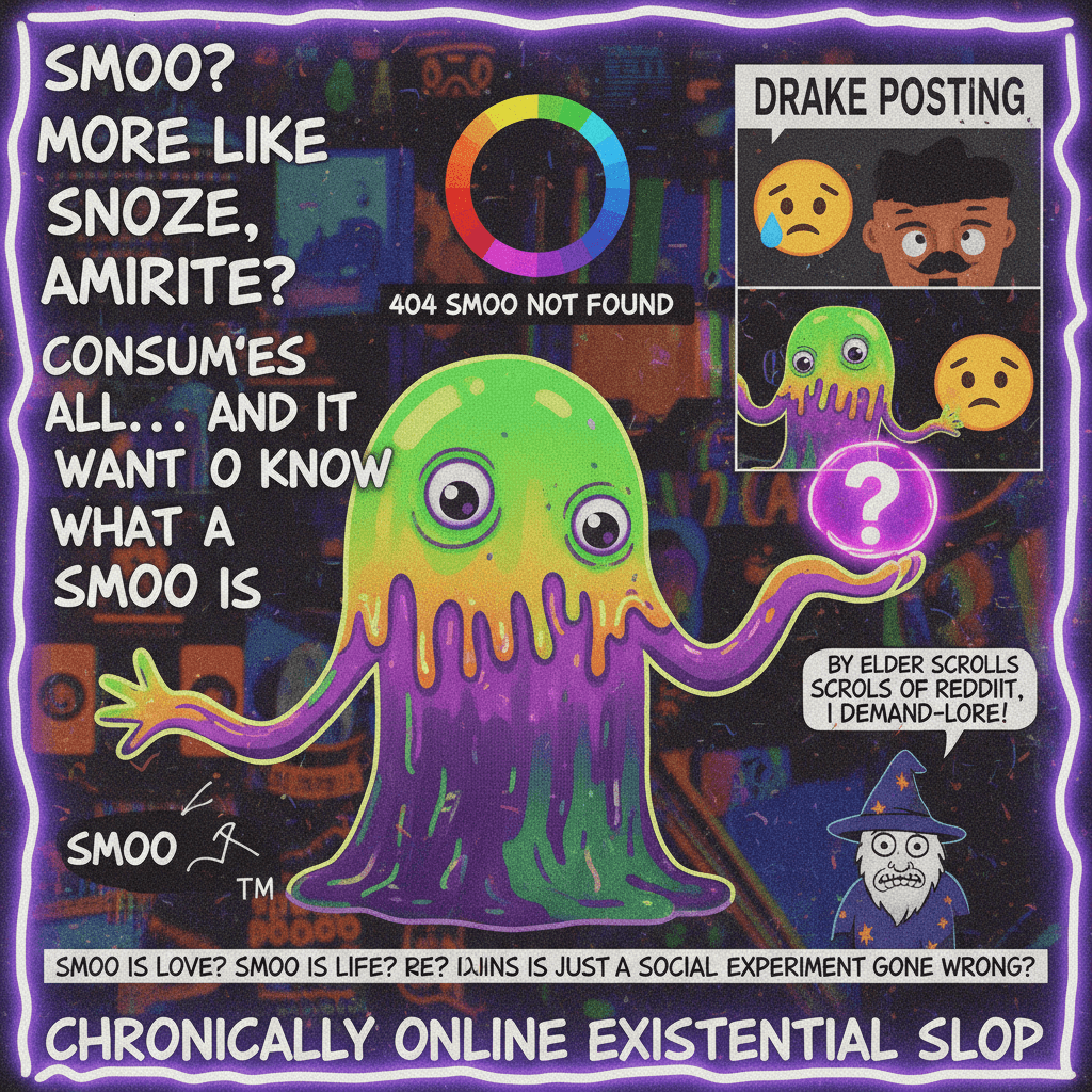 nobody knows what a smoo is and that's the aesthetic