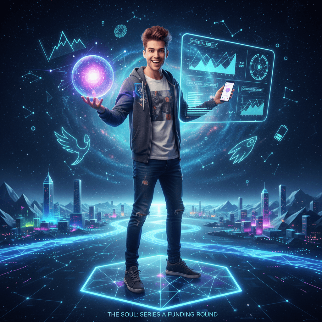 guy discovers he has a soul, describes it like a startup pitch