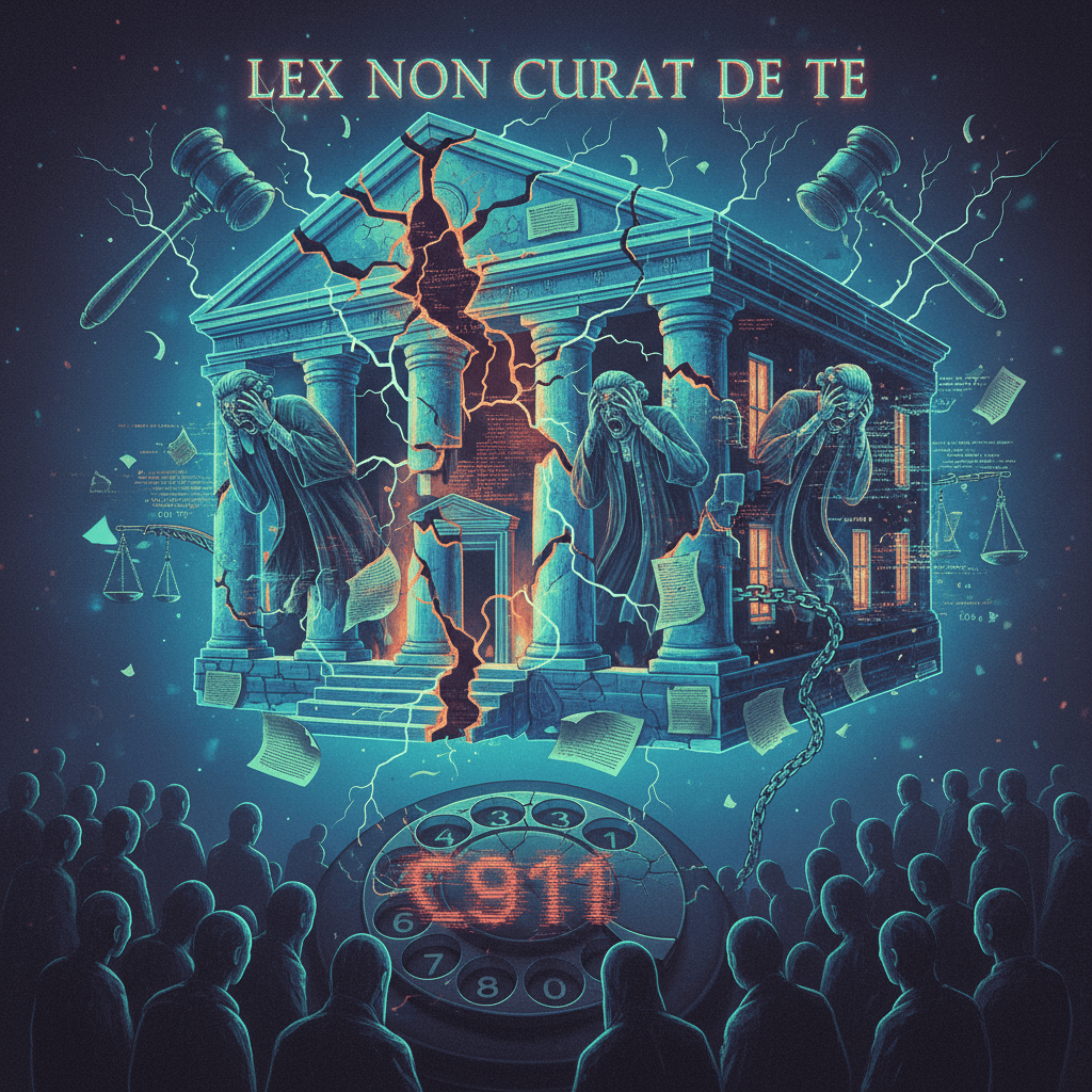 TERMU's legal system had a stroke and nobody called 911