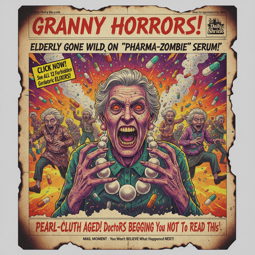 Daily Mail discovers geriatrics + drugs = MAXIMUM PEARL-CLUTCHING