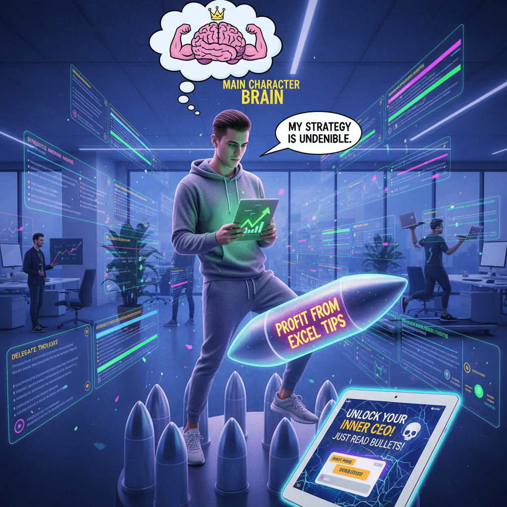 reading bullet points makes you strategic, apparently