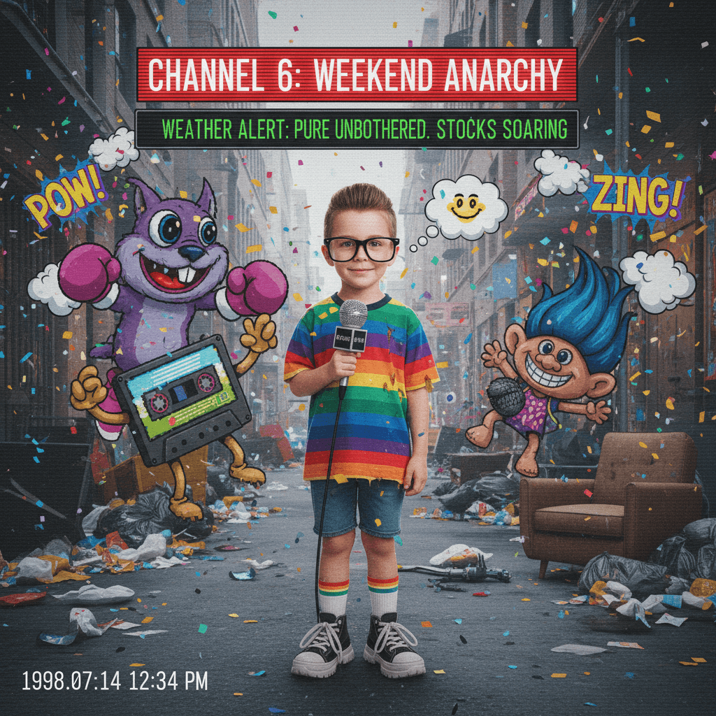 Kid gets jumped, responds with pure unbothered news anchor energy