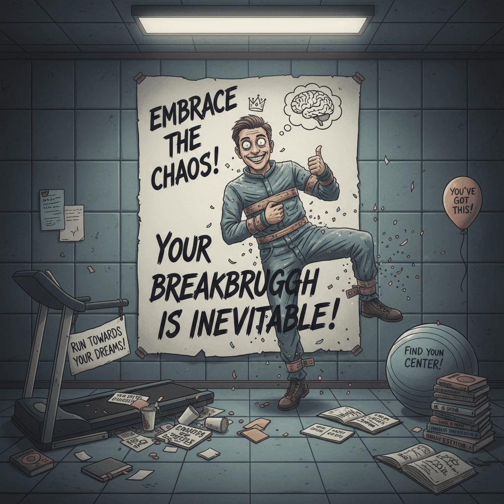 motivational poster meets psychiatric hold