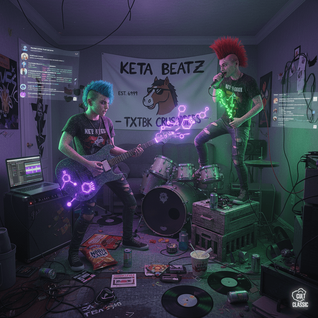 Two siblings weaponized ketamine references into a record label