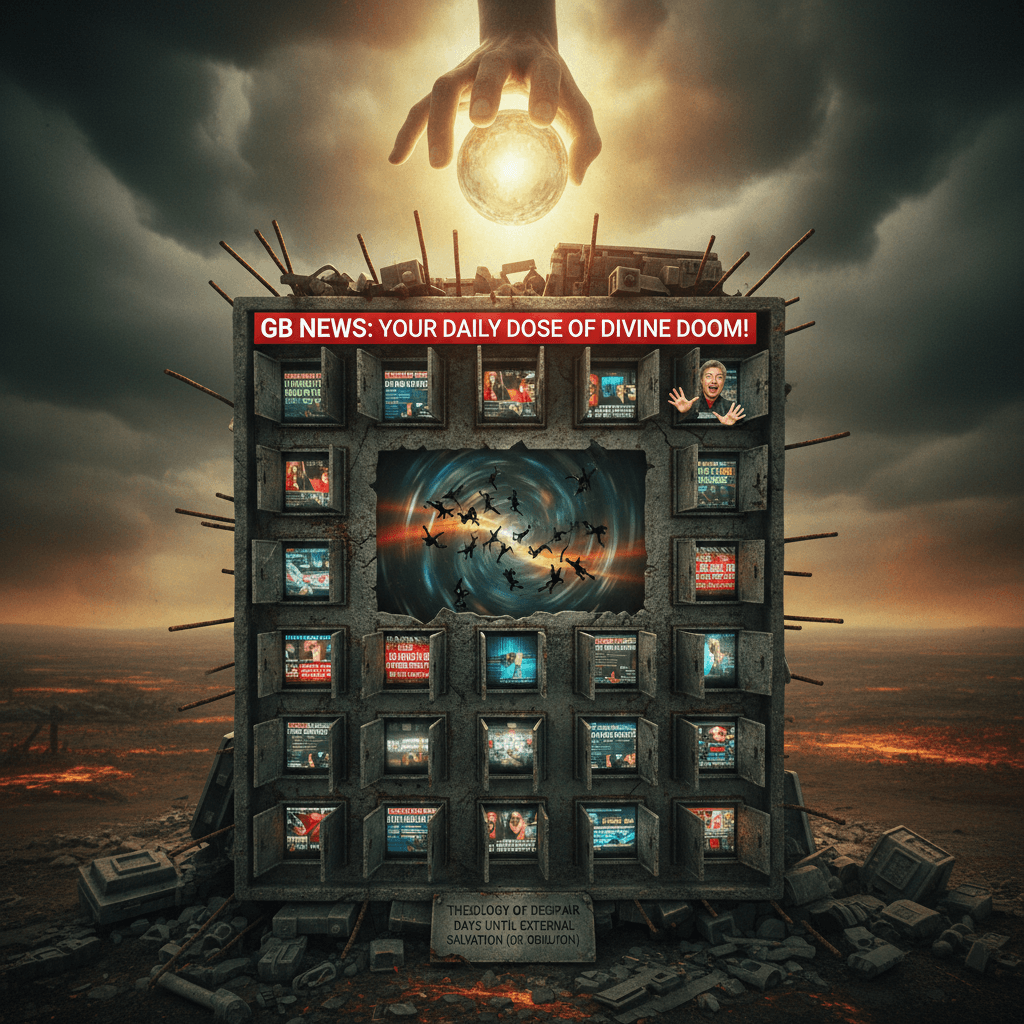 advent calendar but make it nihilistic doomsaying with divine intervention