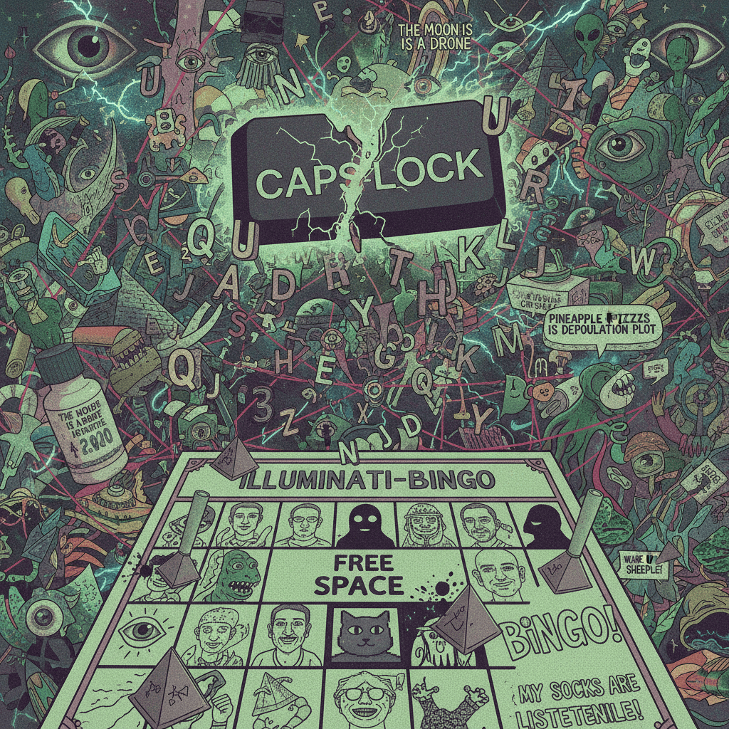 peak schizo energy meets random capitalization disorder