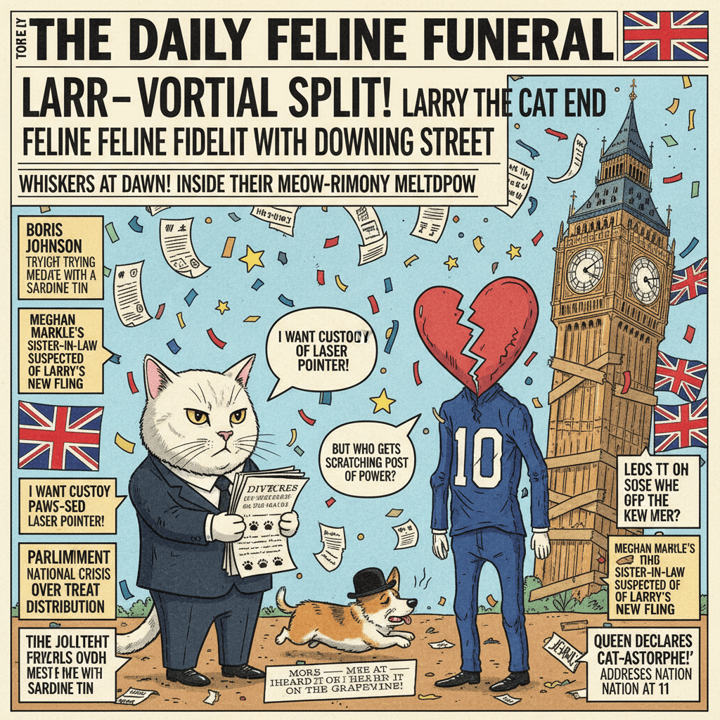 Larry the Cat Files for Divorce from Number 10, More at 11