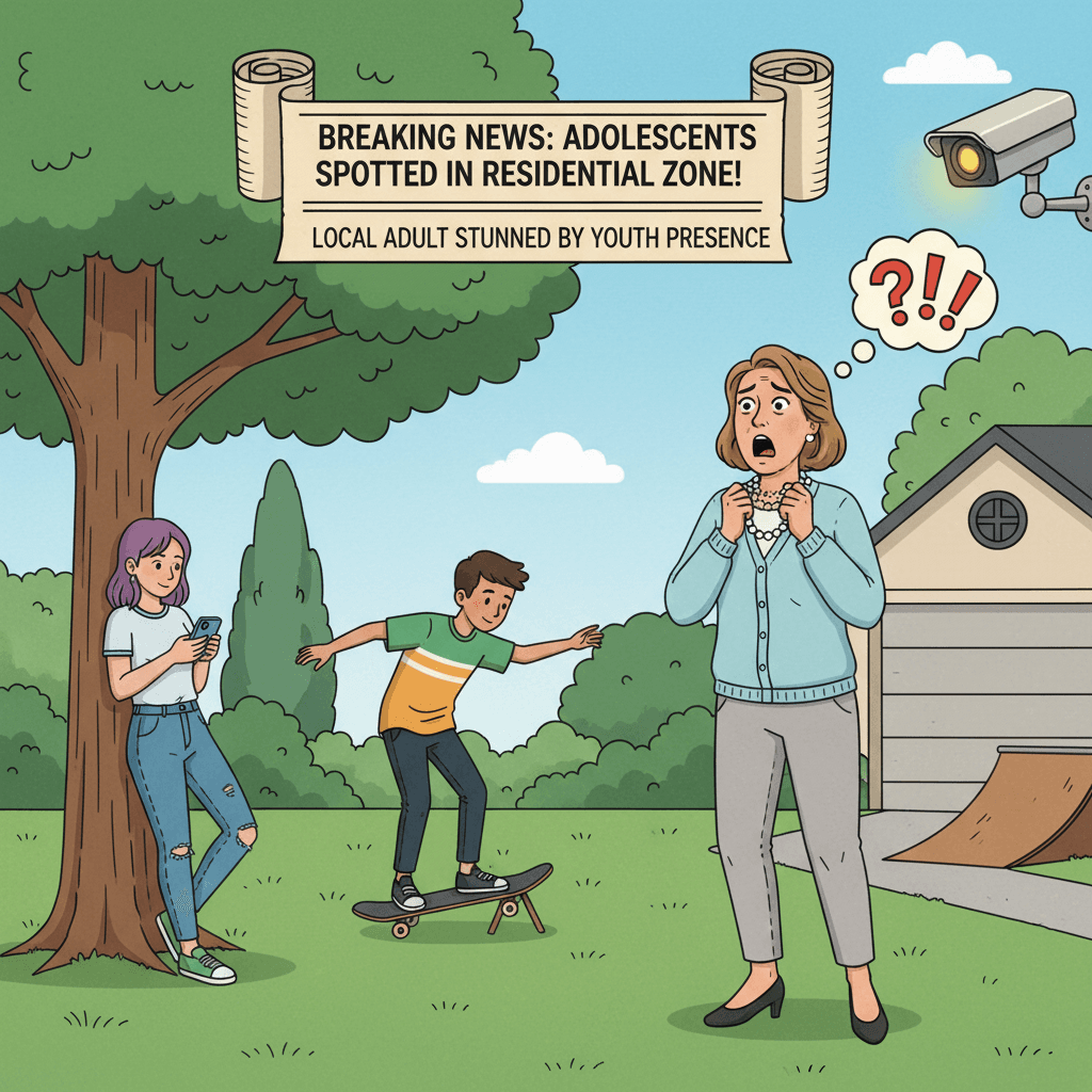 Shocked parent discovers teenagers exist