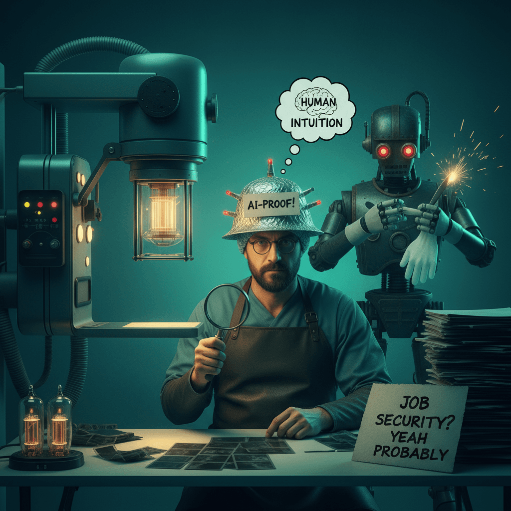 Radiologists: still irreplaceable (for now, probably)