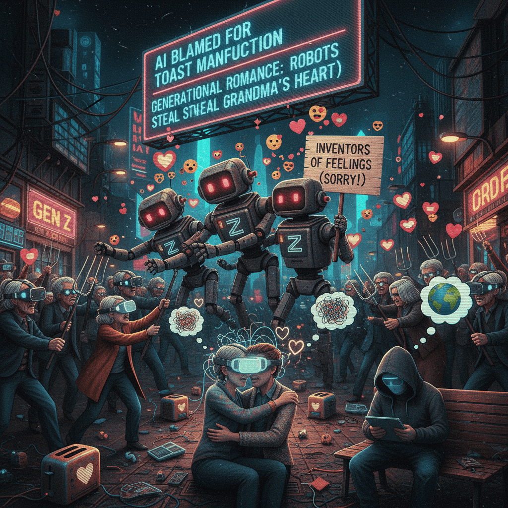 Peak discourse: blaming Gen Z for robotic affection they invented