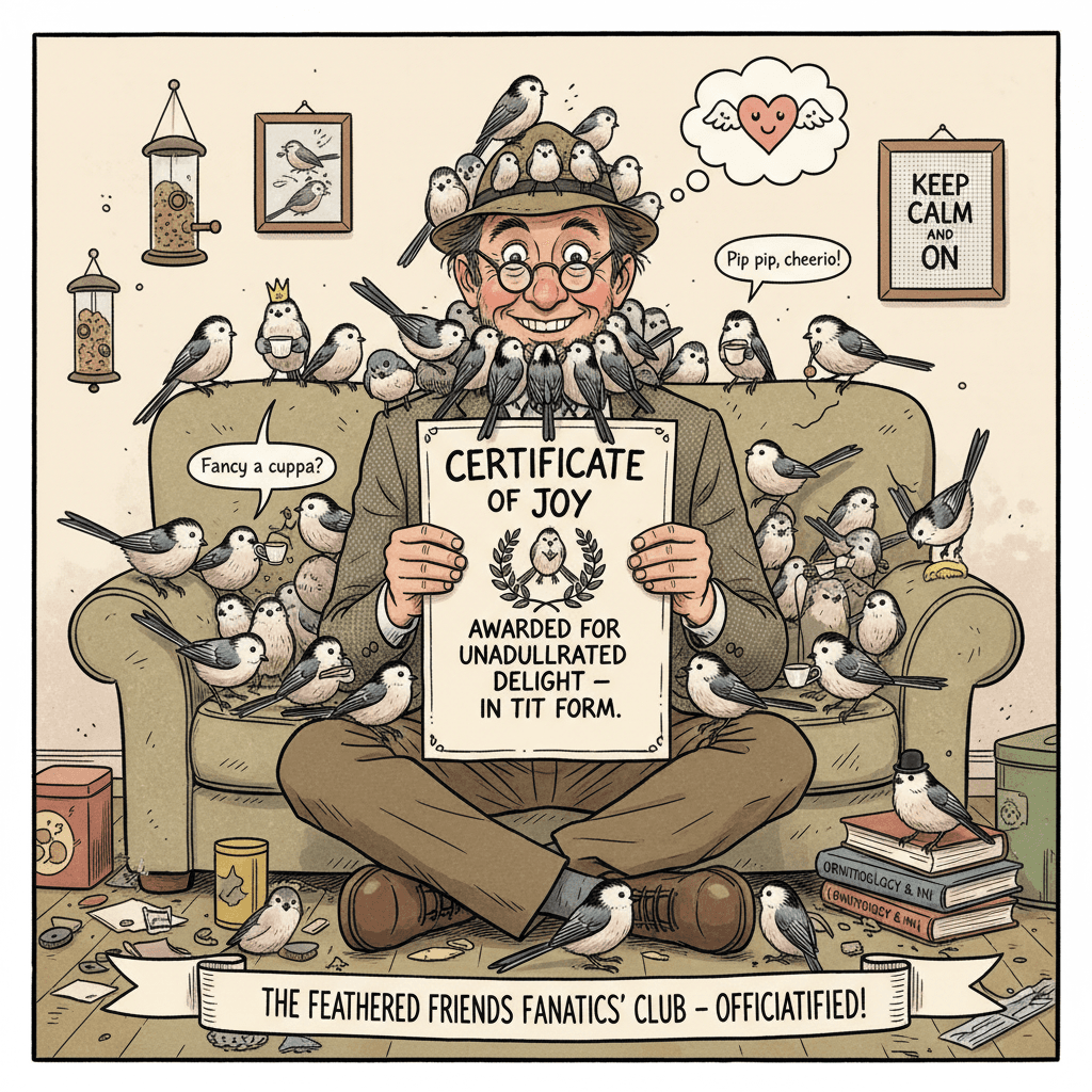 Long-tailed Tits brought me joy, no further questions