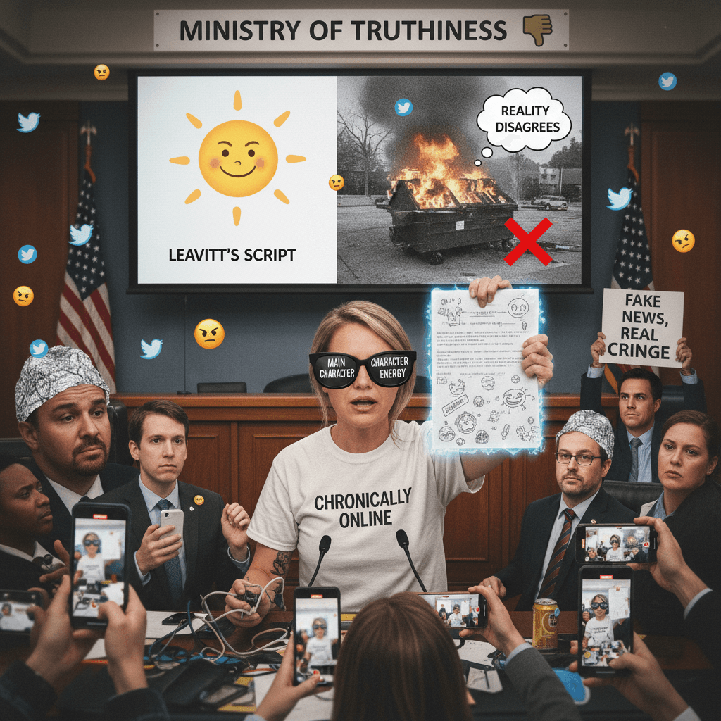 Leavitt's script hit different when reality disagrees