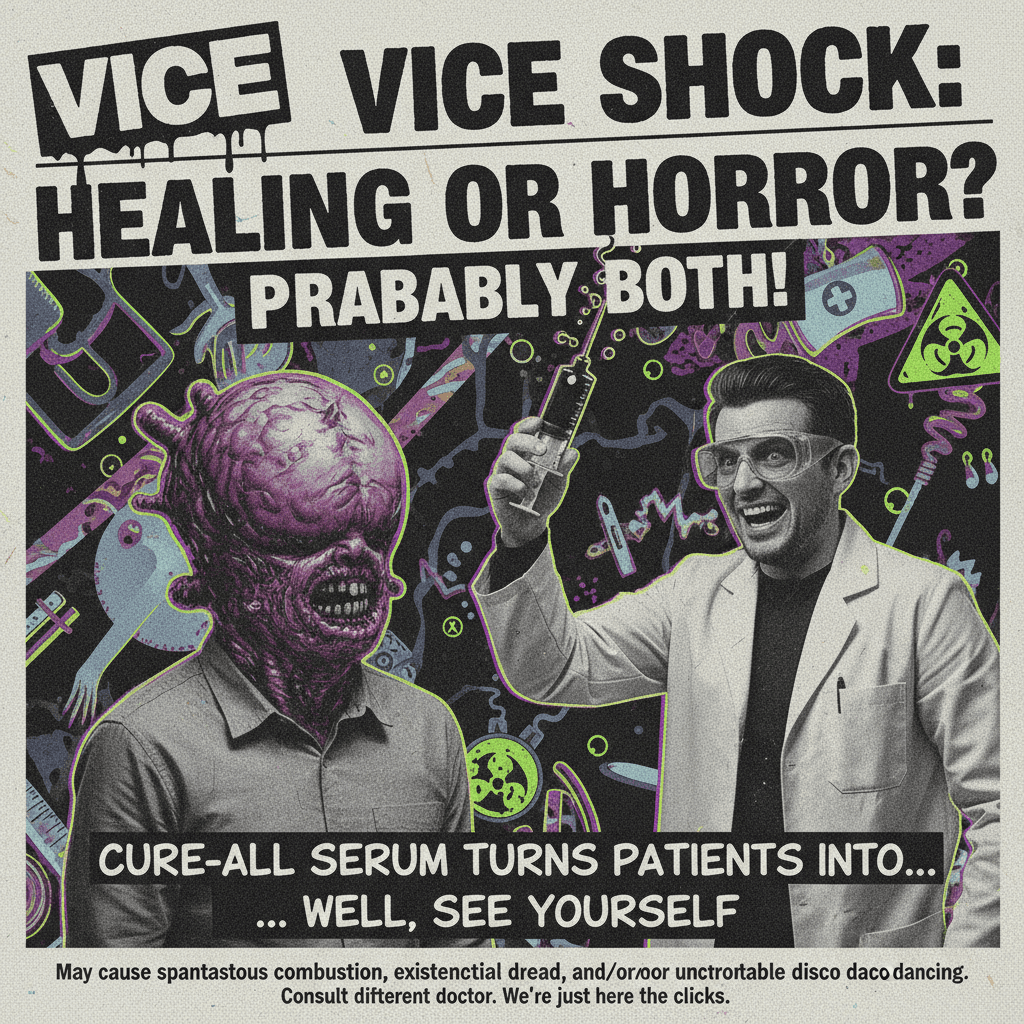 VICE discovers cure worse than disease, probably