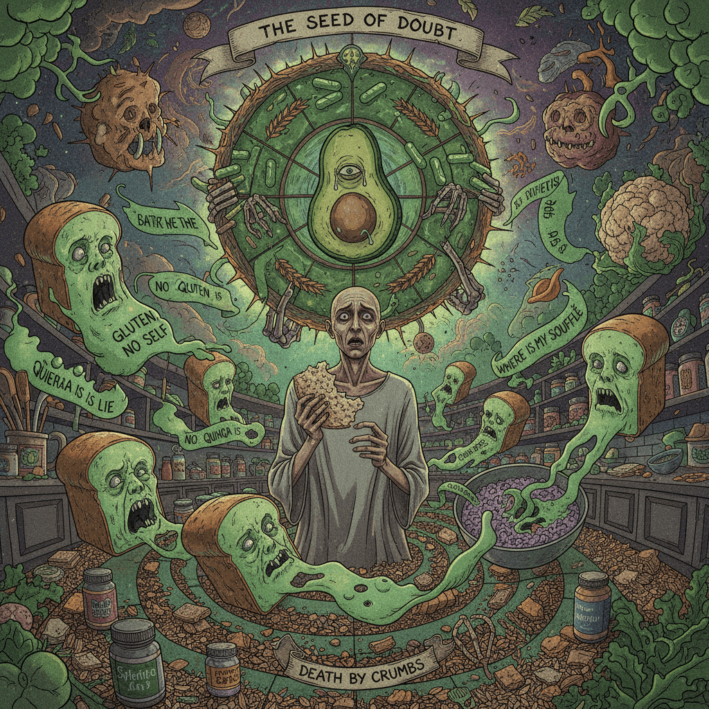 gluten-free existentialism meets fever dream