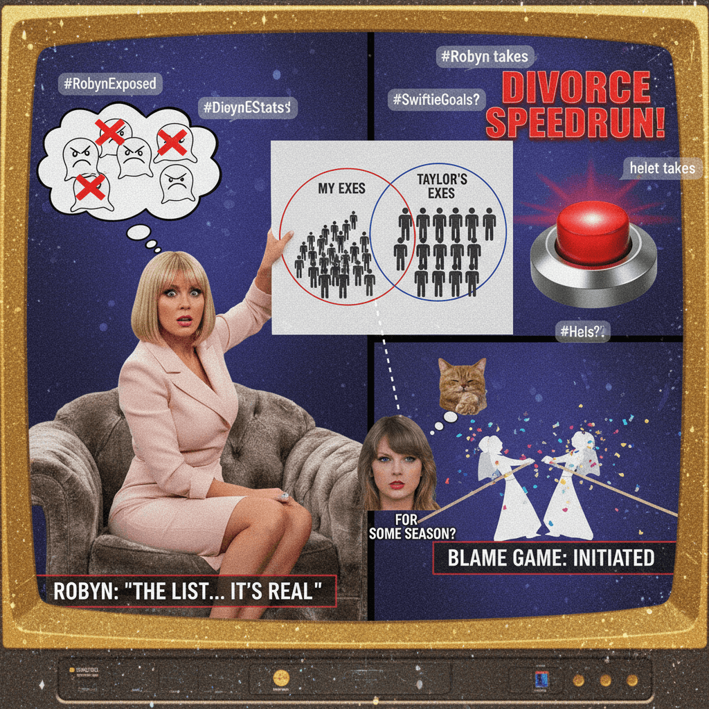 Robyn discovers exes exist, compares to Taylor Swift for some reason