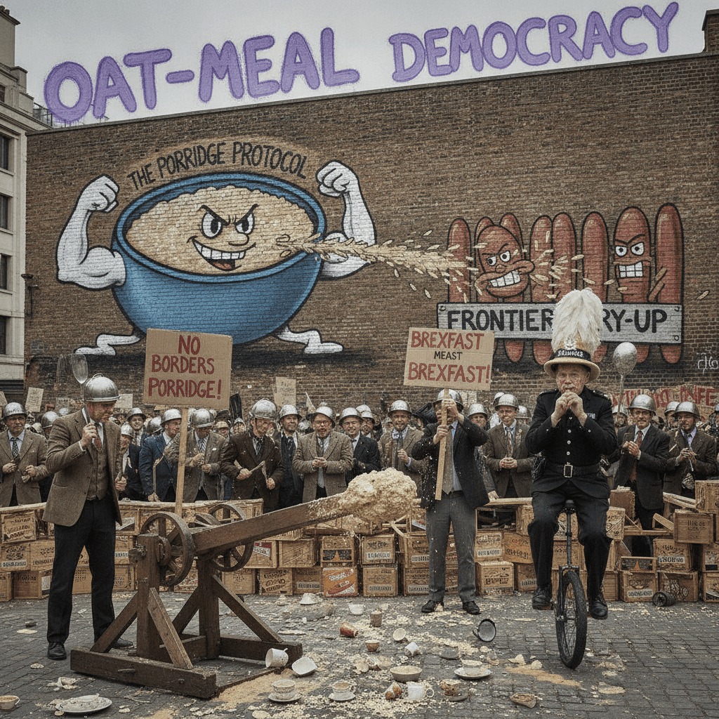 Someone weaponized porridge discourse against border politics