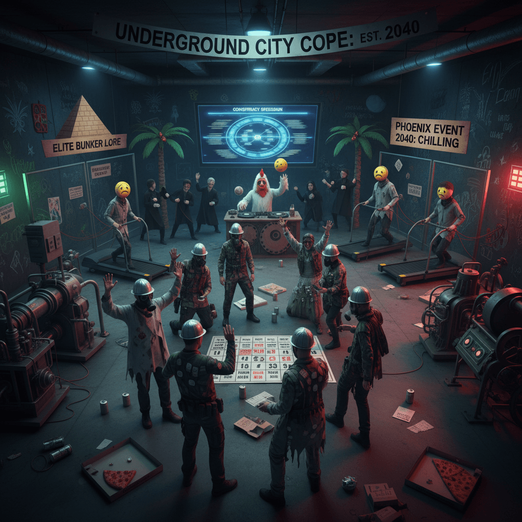 Phoenix Event 2040: they'll be chilling in bunkers while we suffer