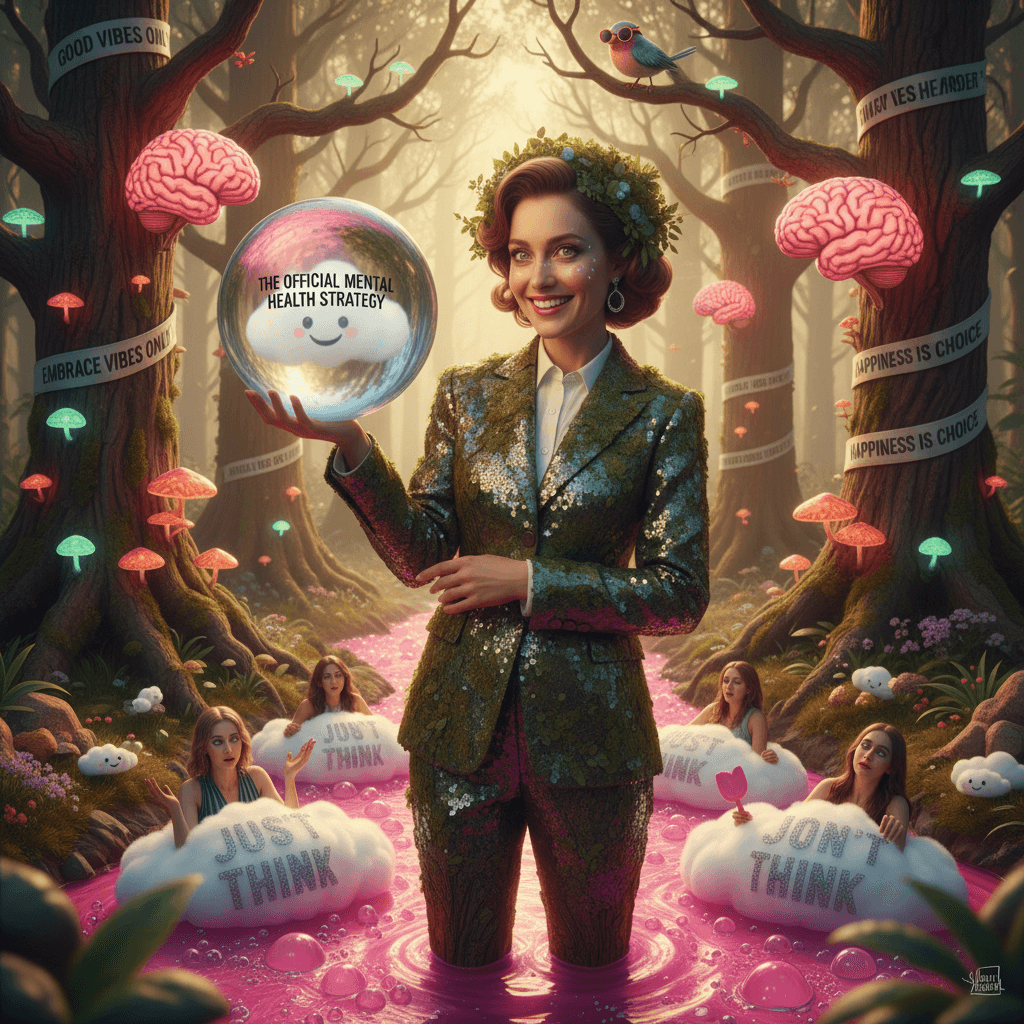 Just don't think about it™ - the official mental health strategy