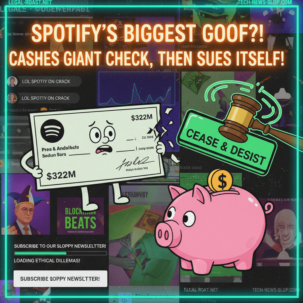 Spotify said cease and desist, then cashed a $322M check