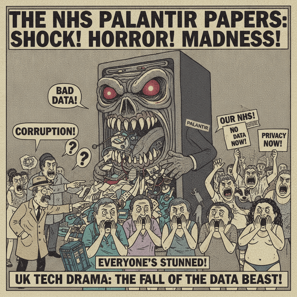 Journos discover data company bad, activists very mad, everyone's shocked