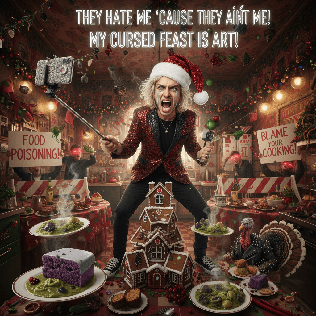 Tod blames haters for not loving his cursed Christmas food