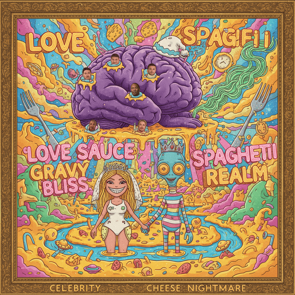 brain goes to sleep because spaghetti kim married alien socks in cheese gravy