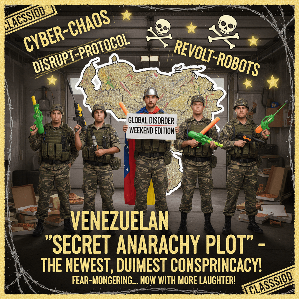 Venezuela's secret anarchy plot: least credible defense strategy ever