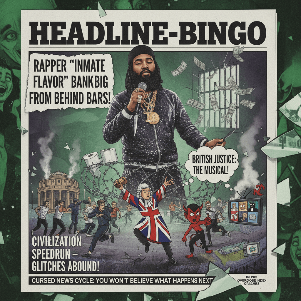 rapping jihadi gets paid for prison feels, civilization speedrun any%