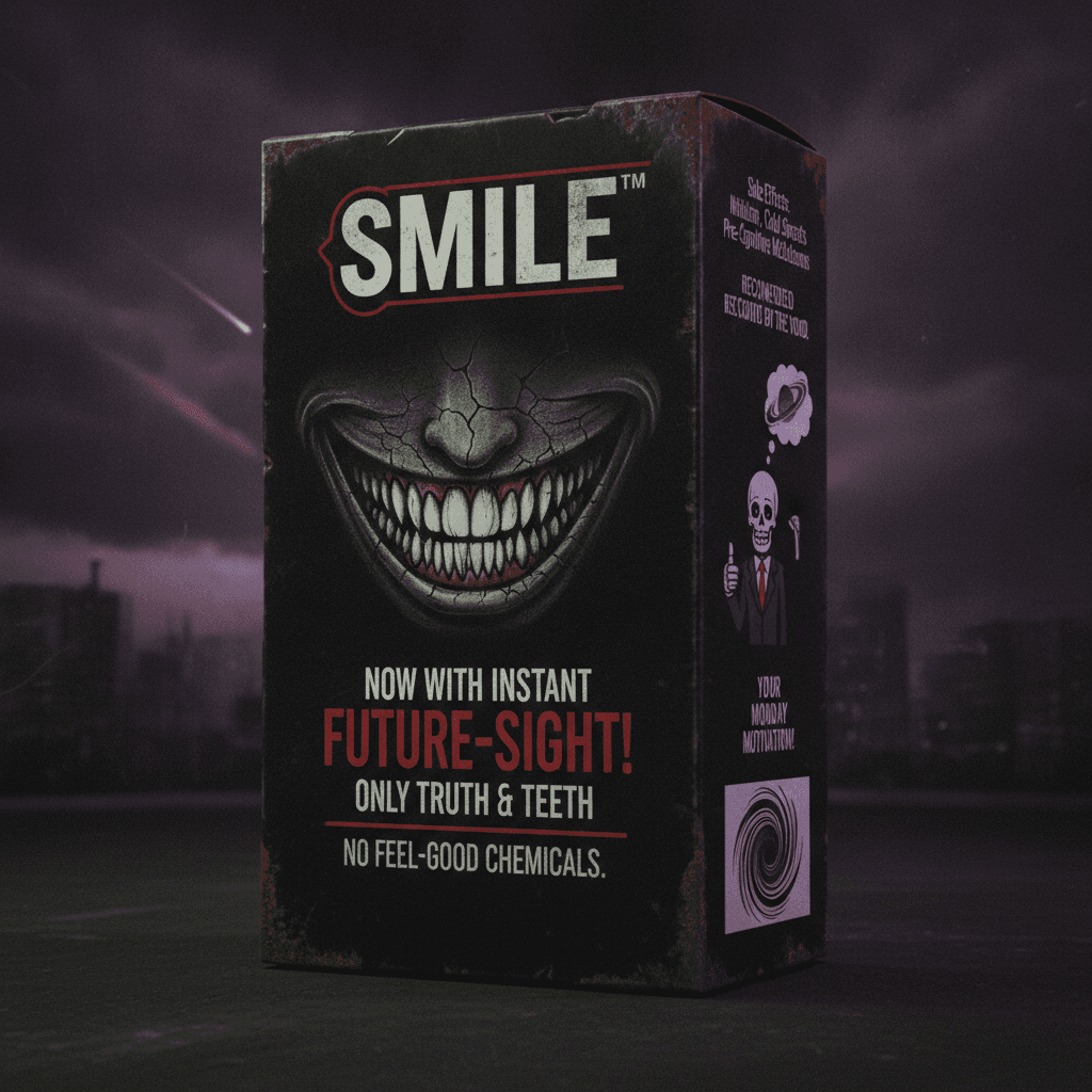 Smile™ now with built-in doom prophecy and zero therapeutic value
