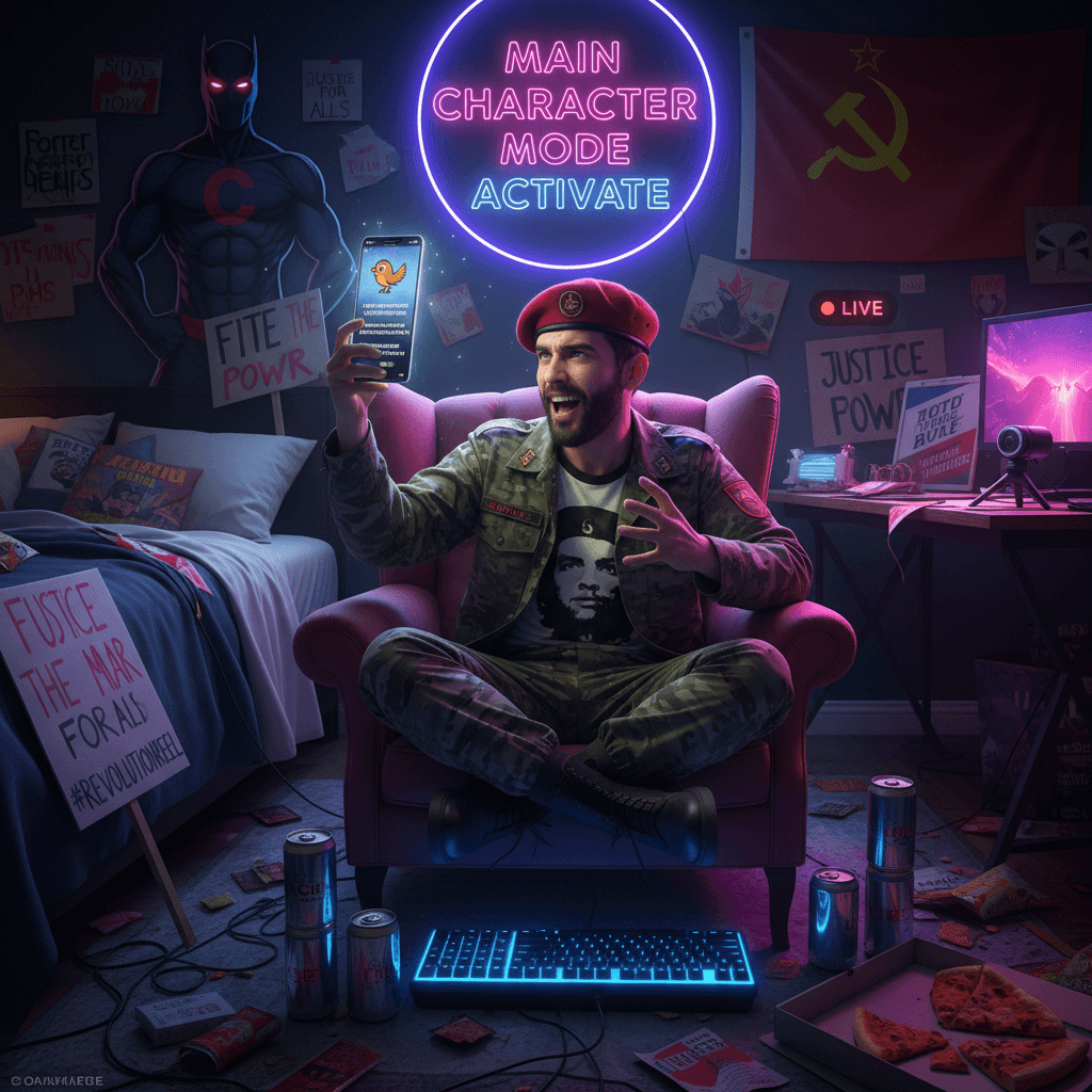 live-tweeting your protest attendance for the algorithm