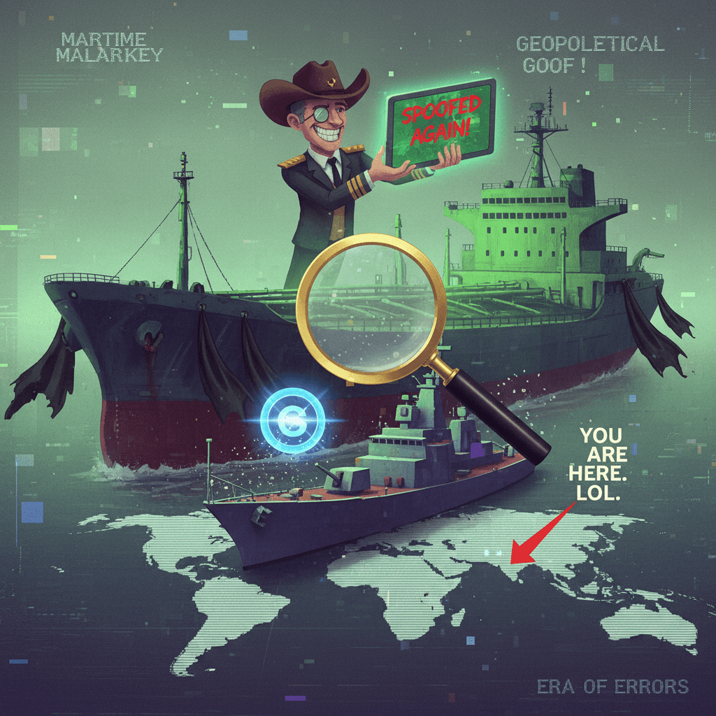 tanker plays hide-and-seek with GPS, loses spectacularly to US Navy