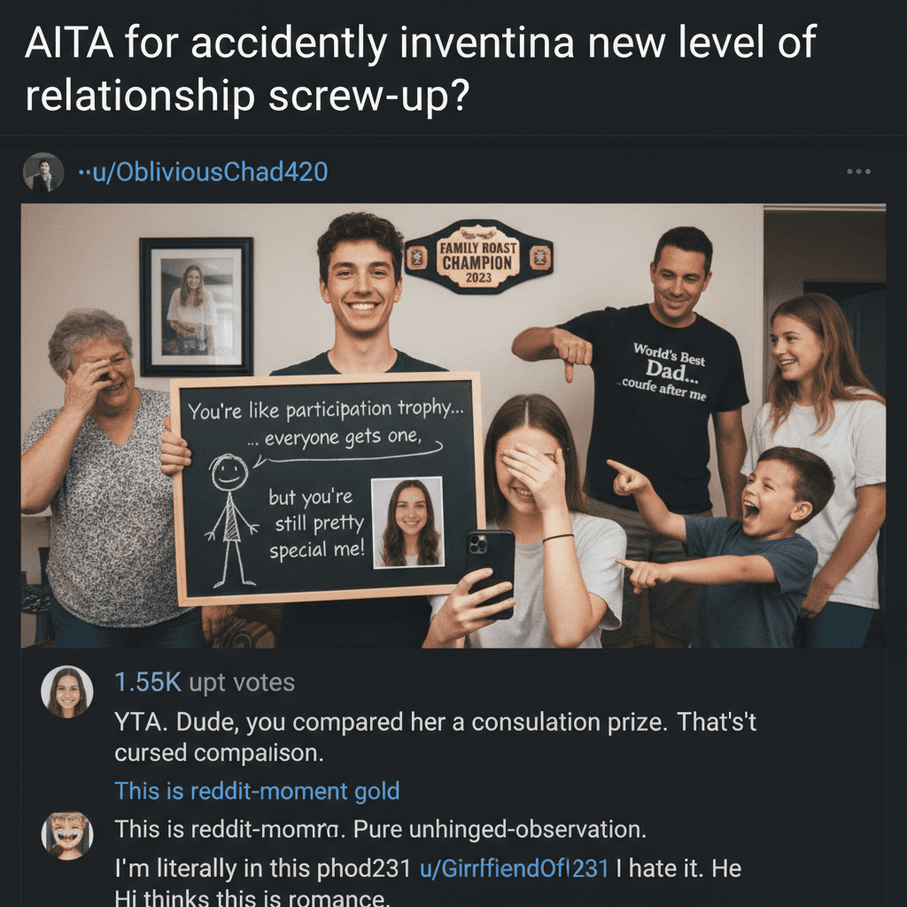 bro just invented the most insulting way to compliment his gf