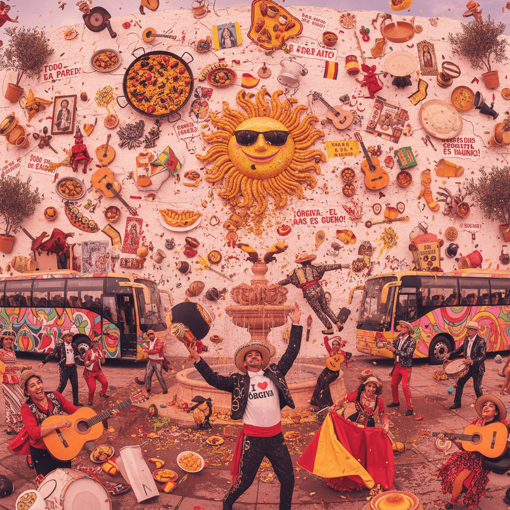 Órgiva throws everything at the wall, literally everything