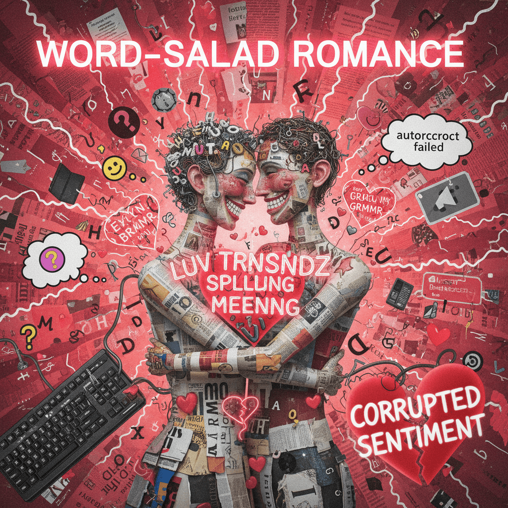 love transcends spelling, grammar, and the concept of meaning