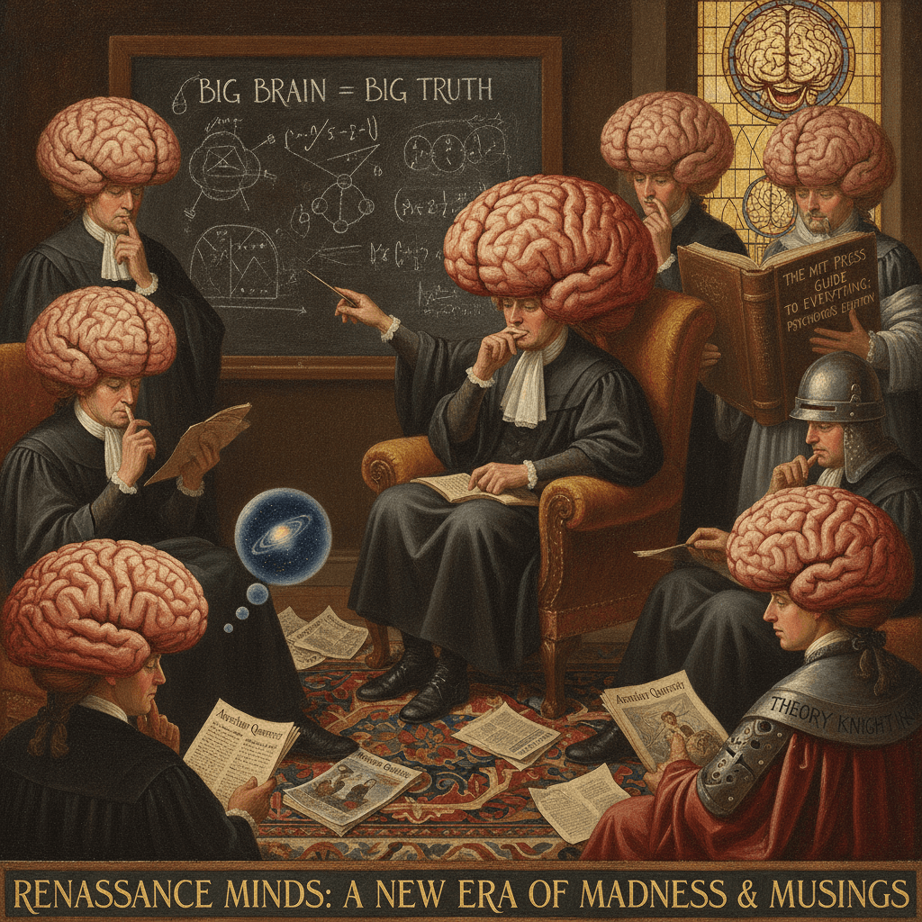 MIT Press discovers psychosis is actually just big-brain philosophy