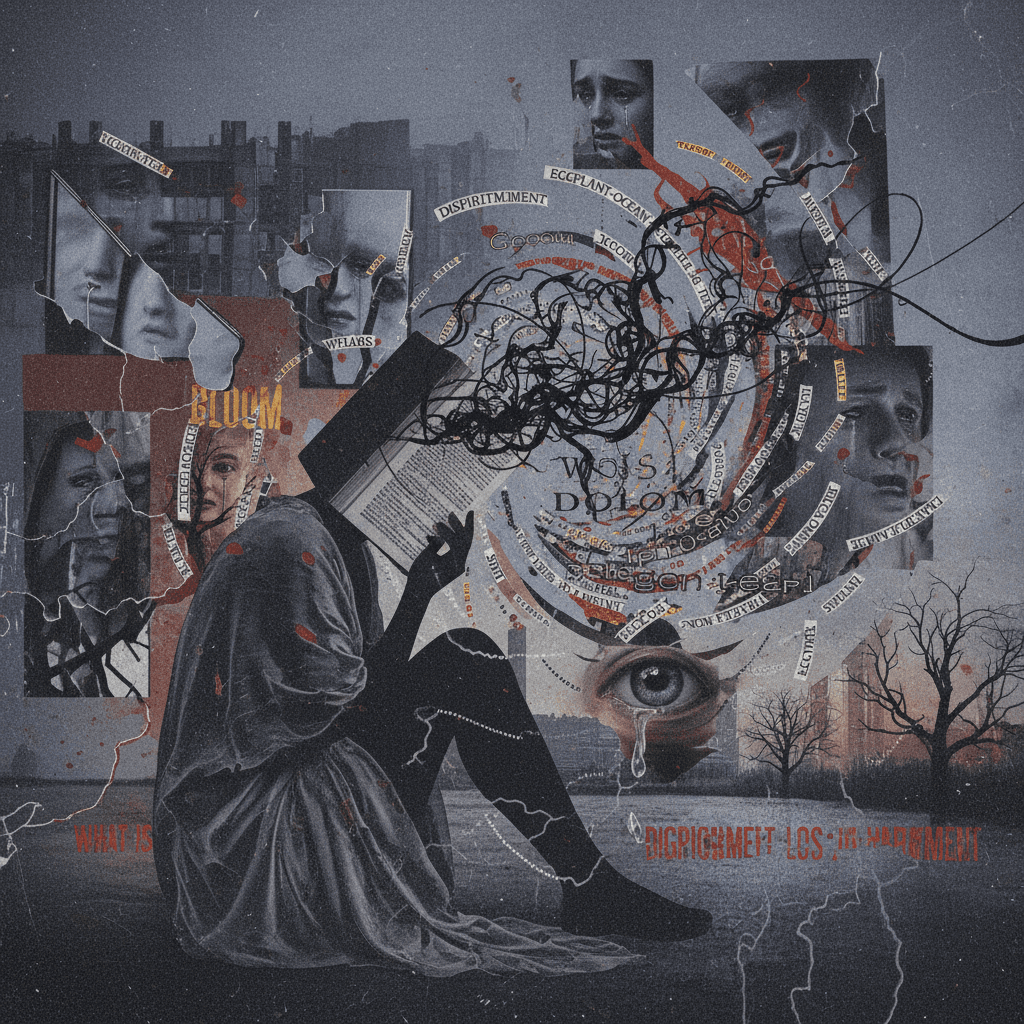 sad person discovers thesaurus, produces incomprehensible feelings